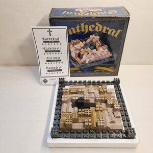 Cathedral Medieval Game of Strategy and Skill Polystone Edition Rare Complete